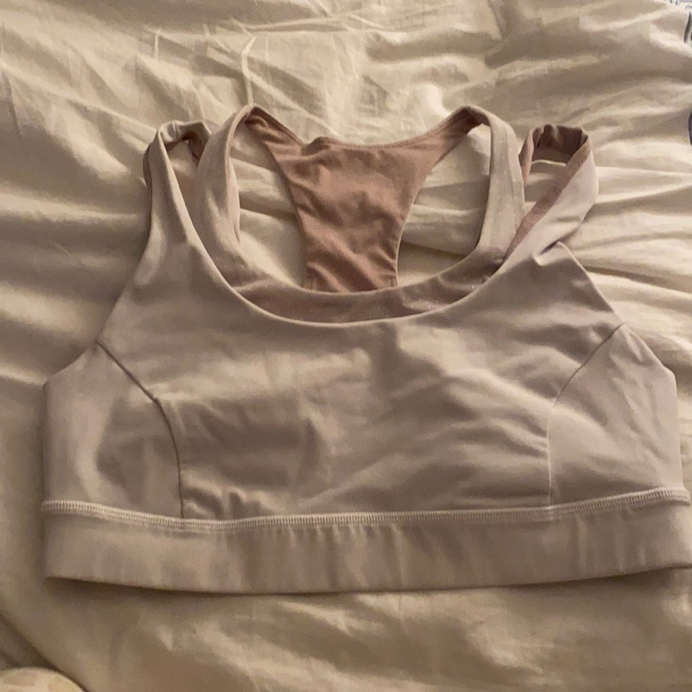 White Lululemon Sports Bra